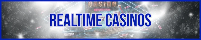Top 5 RealTime Casinos banner