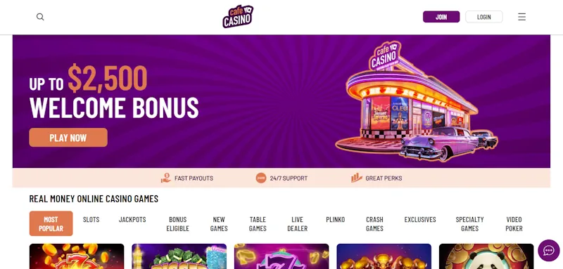 Cafe Casino screenshot