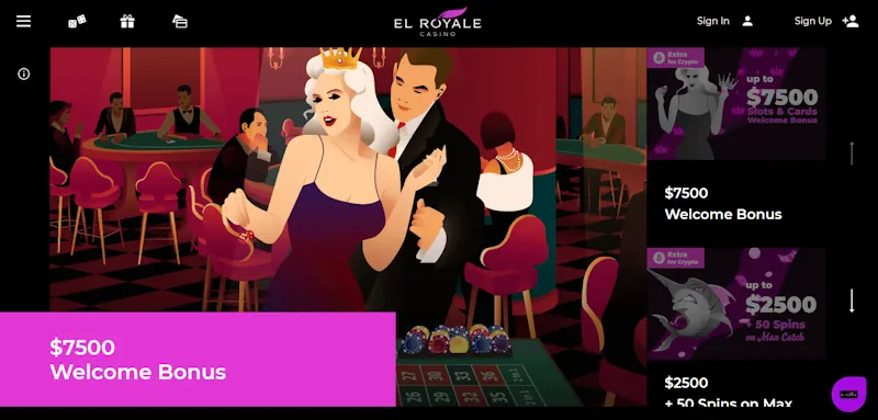El Royale Casino screenshot