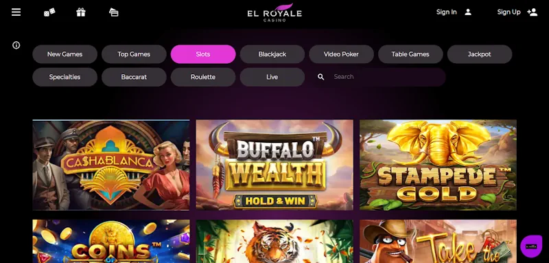 El Royale Casino Slots screenshot