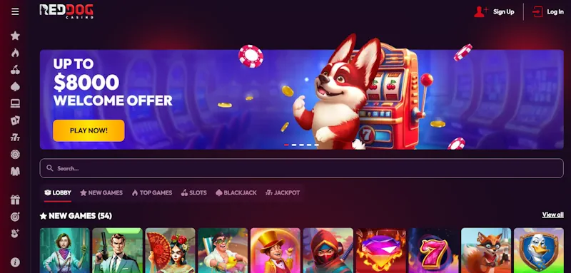 Red Dog Casino screenshot