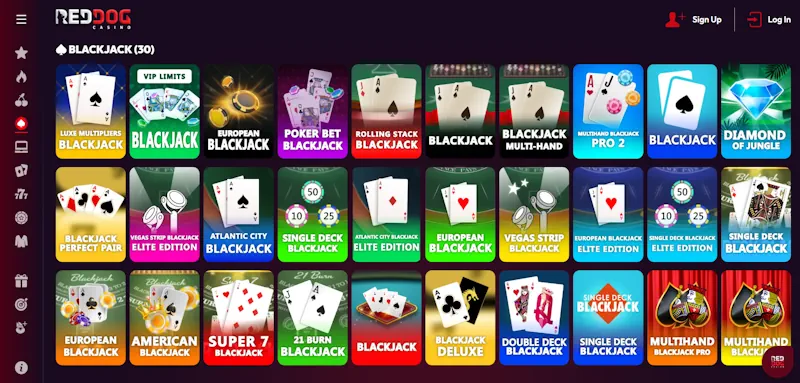 Red Dog Casino Table screenshot