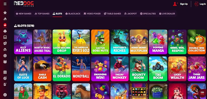 Red Dog Casino screenshot