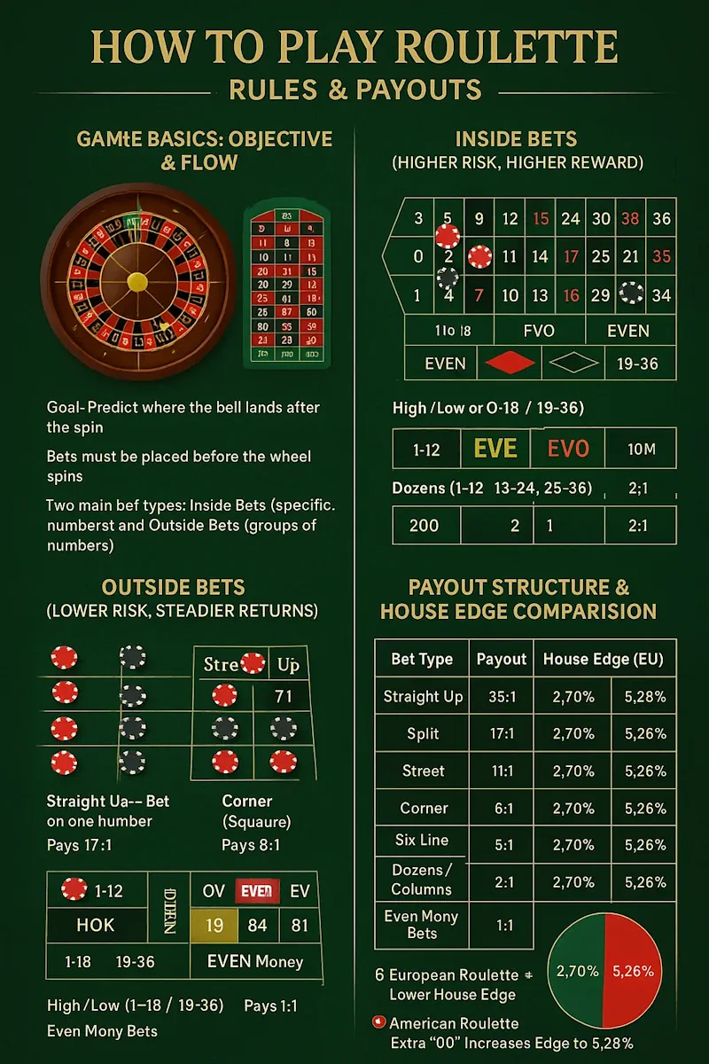 How to Play infographic