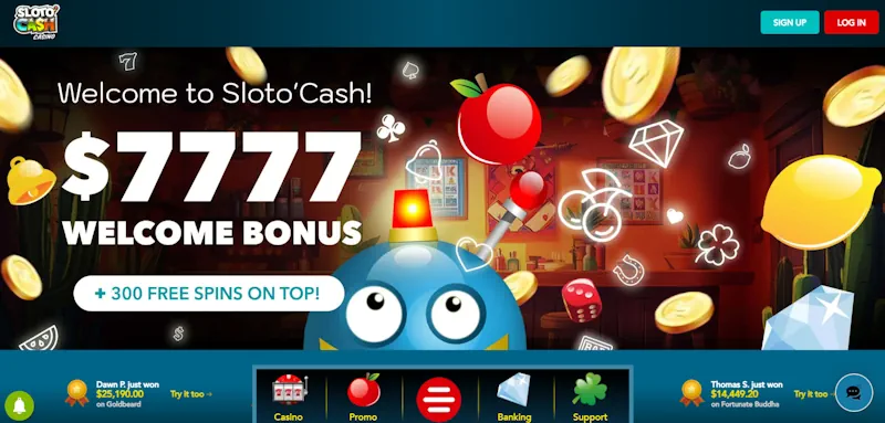 Sloto'Cash Casino screenshot