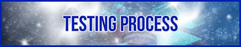 Testing Process banner