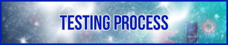 Testing Process banner