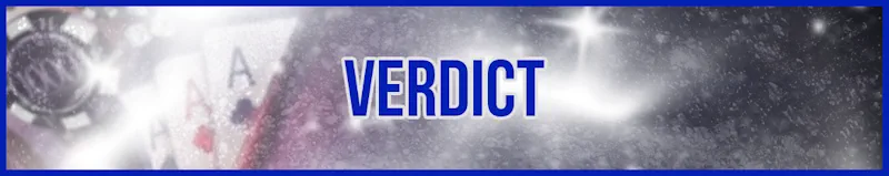 Verdict banner