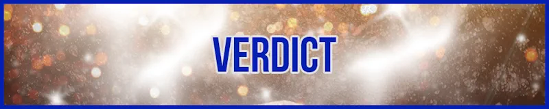 Verdict banner