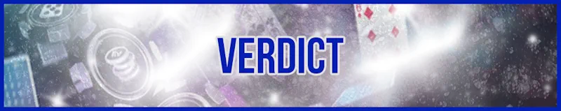 Verdict banner